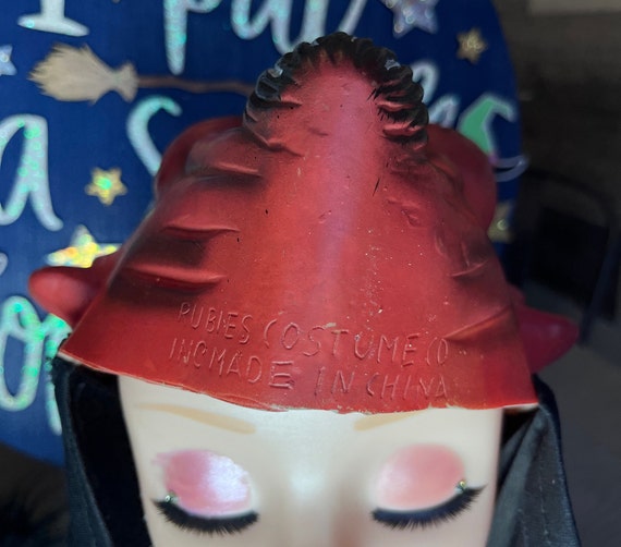 Vintage Rubies Devil Mask - 1980s Halloween Costu… - image 7