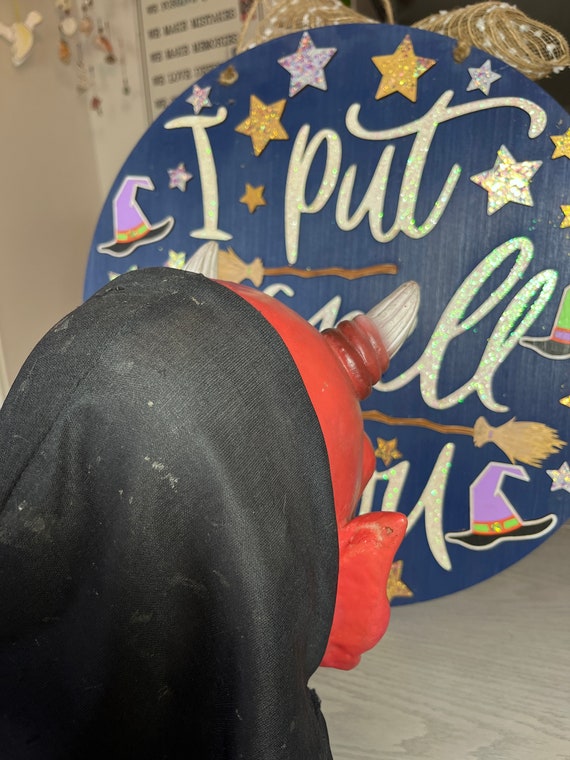 Vintage Rubies Devil Mask - 1980s Halloween Costu… - image 2