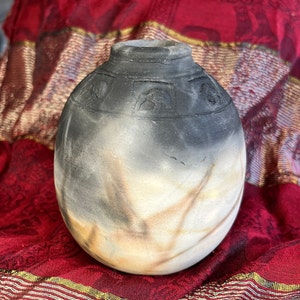 Pottery Jug Vintage Pottery Bird on Pottery Antique Pottery