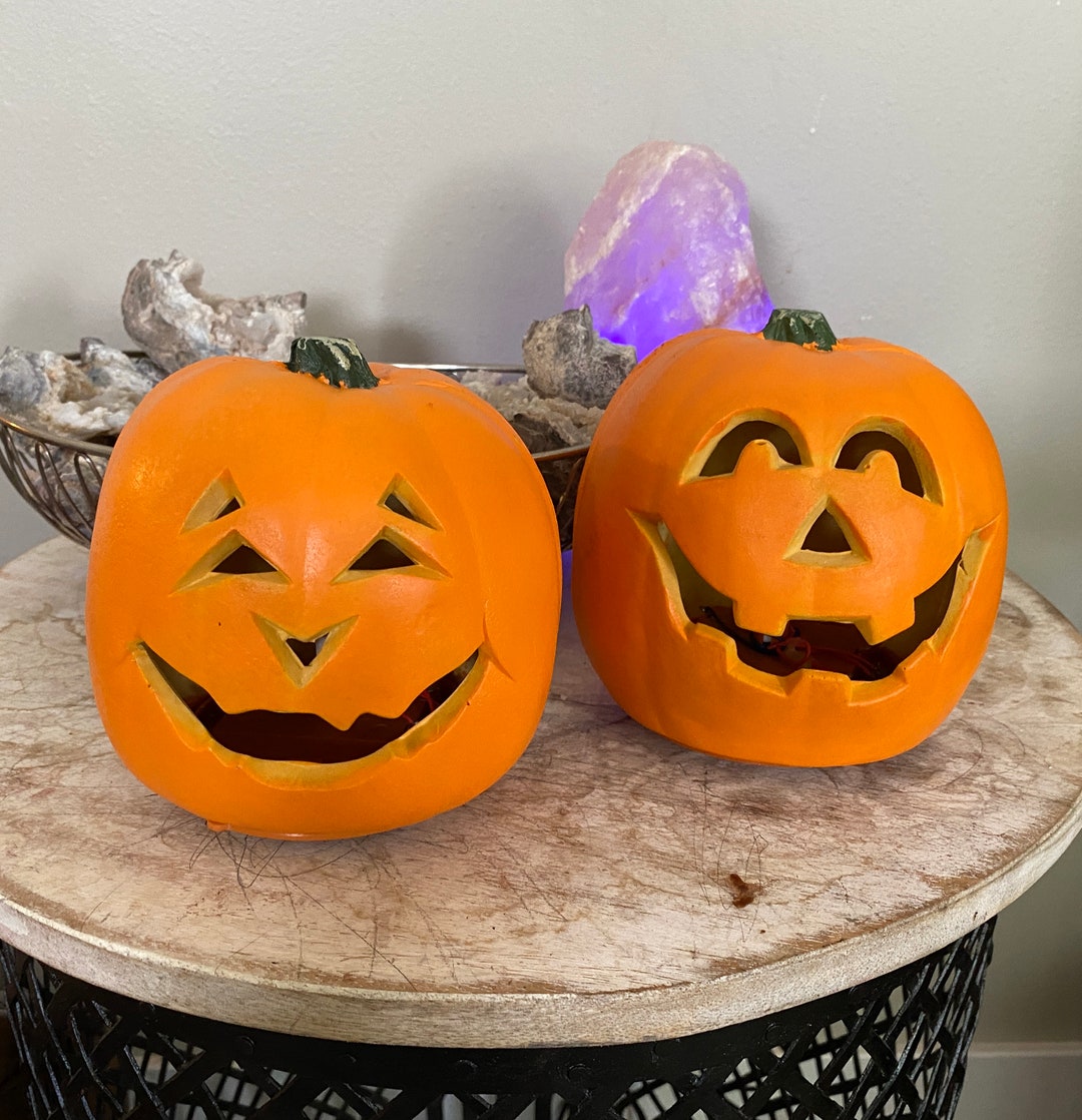 Halloween Decor Pumpkin Jack O Lantern Fall - Etsy