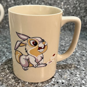 Thumper Bambi Disney Mug Vintage Disney Vintage Mug Coffee Mug Hot Cocoa