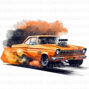 Race png, Drag Racing png, Draai ze en verbrand ze png, Hotrod png, Drag Strip PNG, Digitaal, Sublimatie png