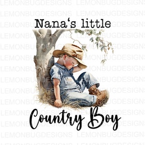 Menino Country da Nana PNG | Agricultura Png | Download Digital | sublimação | Arte para impressão
