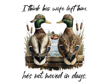 Duck Decoy PNG: Jagdvogel Kunst (Digitaler Download)