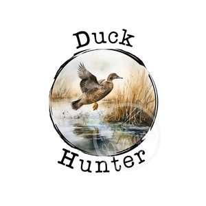 PNG, Duck Hunter PNG, Hunting PNG, Duck png, Quail png, Pheasant png, Bird png, Hunting png, sublimation,  Printable Art