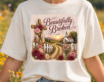 Magnifiquement brisé, motif par sublimation (téléchargement numérique)