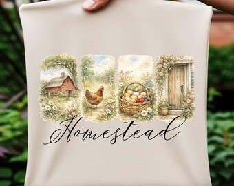 Homesteading Home png, Canning, Kitchen PNG: Farmhouse Kitchen Decor (Digital File)