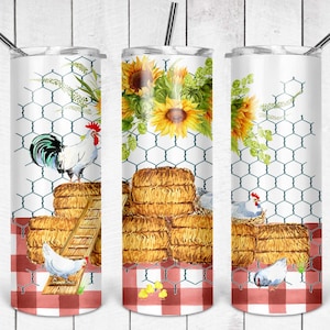 PNG, Farmhouse Tumbler Design, French Country, 20 oz., Digital Design, Farmhouse, Rustic, Shabby, Straight Tumbler, Cottage