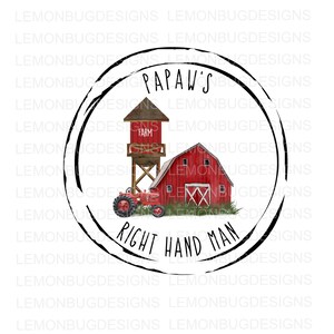 Papaws rechte Hand PNG, Landwirtschaft PNG, Papaw PNG, Jagd PNG, Sublimation, printable Art