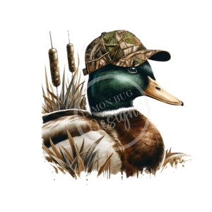 Ente png, Ente Jäger PNG, Jagd PNG, Vogel png, Jagd png, Sublimation, printable Art