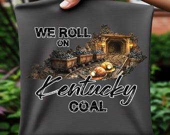 Kentucky Coal Miner PNG: KY Roots Design (Digital File)