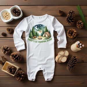 Daddy's Lil' Camping Buddy PNG, Future Adventurer png, Baby Adventurer png, Camping png, Digitale download, Sublimatie, Afdrukbare kunst