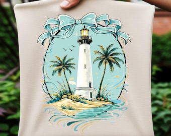 Island Life PNG: Light House Saltwater Design (Digital Download)