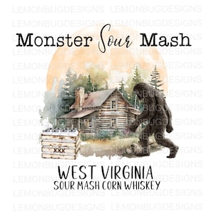 Monster Mash png, West Virginia PNG, Moonshine PNG, West Virginia Moonshine PNG , Printable Art, West Virginia