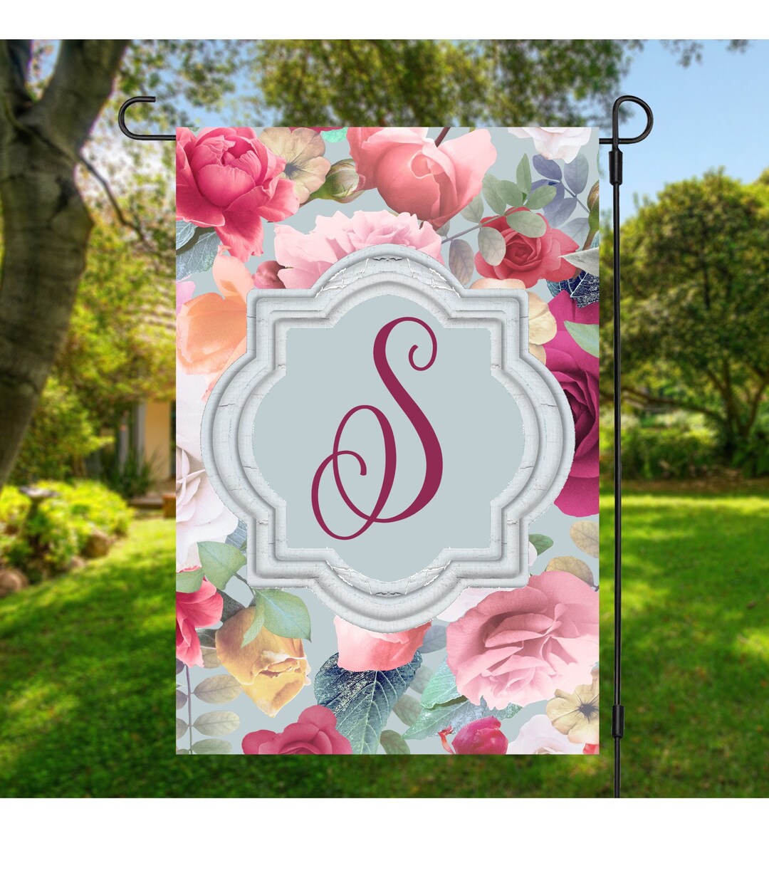PNG Blumen Garten Flagge Frühling Garten Flagge Garten Etsy.de