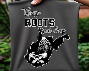 West Virginia Roots Design: WV Coal Miner Art (Digital Download)