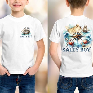 Lil' Salty Boy png, Pirate boy png, Pirate Treasure png, Pesca PNG, Descarga digital, Agua salada png, sublimación png