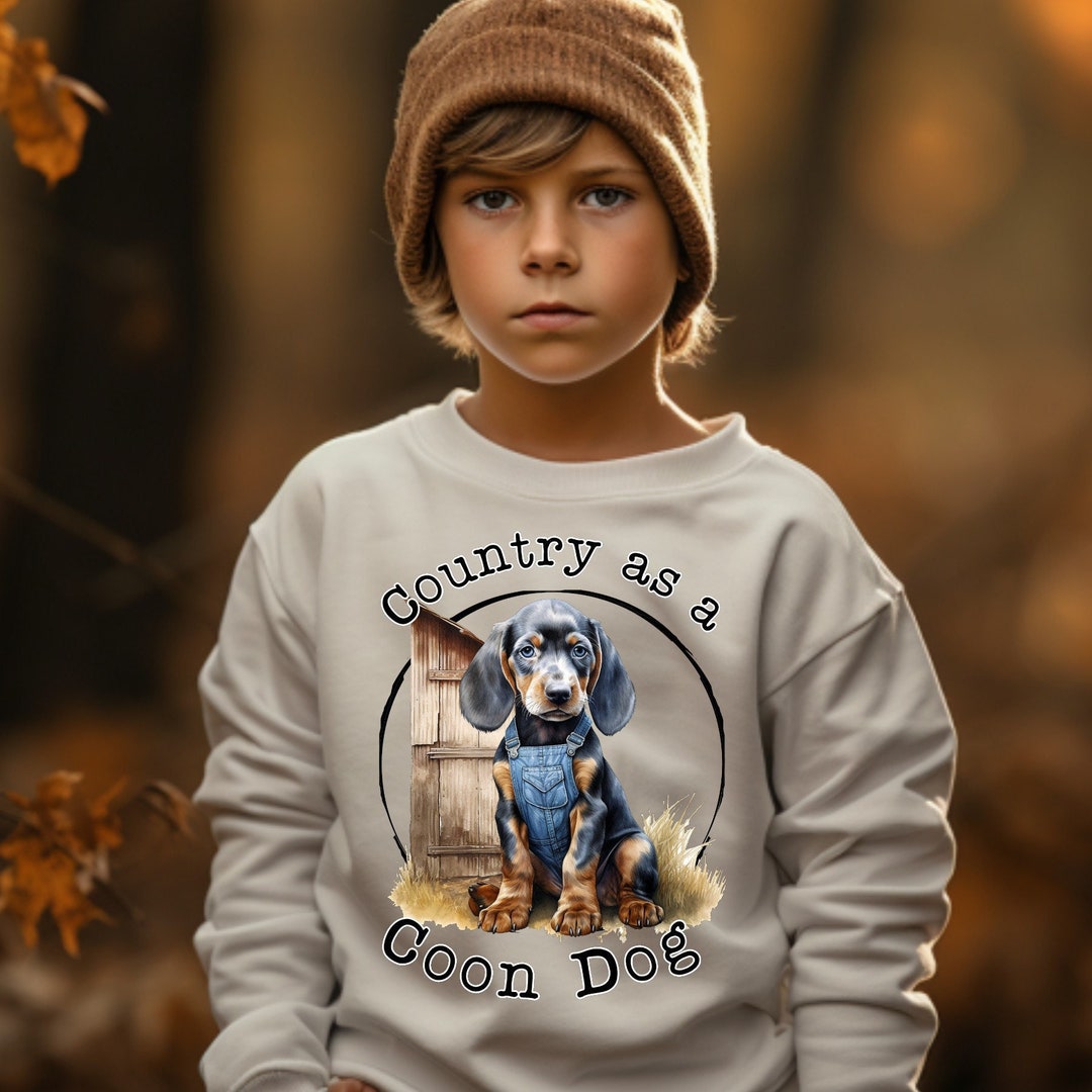 Country as a Coon Dog PNG Hunting PNG Racoon Png Coon - Etsy