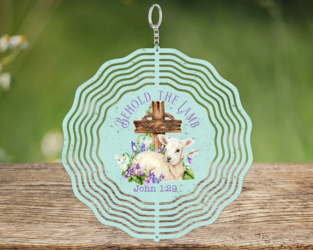 Behold the Lamb Png | Wind Spinner PNG | Easter PNG | Easter Png ...