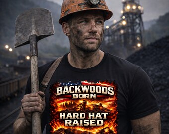 West Virginia Coal Miner Strong PNG: WV Roots Design (Digital Download)