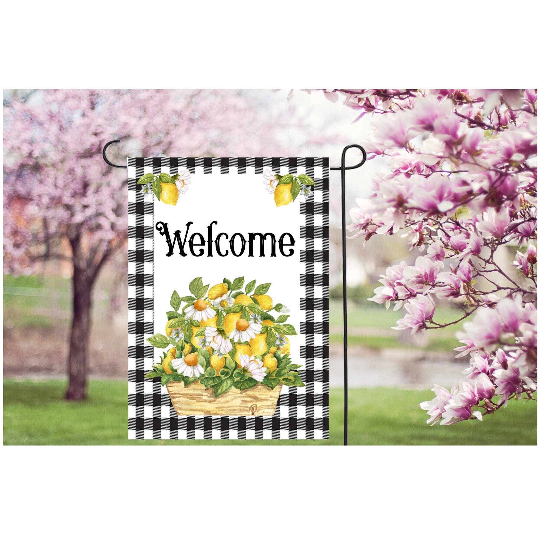 Frühling-Sommer Gartenflagge – Doppelseitig, 71,1x101,6 Cm, Wetterfest, Für Terrasse & Vorgarten