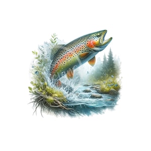 Trout Life png ,Gone Fishin&#39; PNG, Bass PNG, Fishing PNG, Digital Download, Sublimation png,  Printable Art