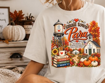 Petite ville Para, PNG vintage, PNG de chalet, PNG de ferme, Art imprimable