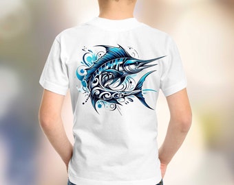 Blue Marlin PNG: Saltwater Fishing Art (Digital Download)