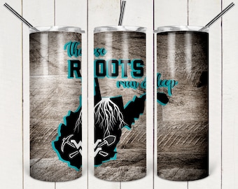 West Virginia Coal Miner, WV Roots, PNG,  digital file, 20 oz straight tumbler design, sublimation file, State Of WV , Printable Wall Art