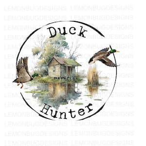 PNG, Entenjäger PNG, Jagd PNG, Ente png, Wachtel png, Fasan png, Vogel png, Jagd png, Sublimation, printable Art