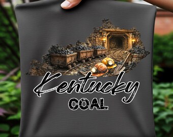 Kentucky Coal Miner PNG: KY Roots Design (Digital File)