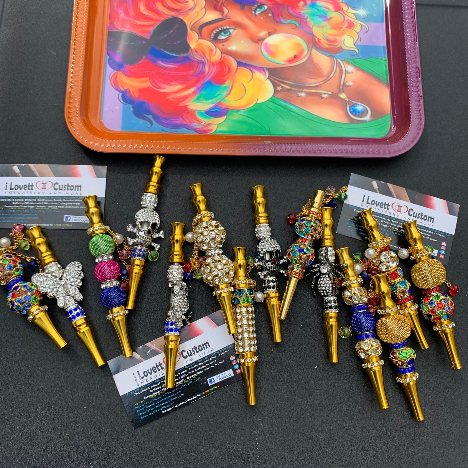 Premium high quality Bling blunt holders hookah tip roach clip Etsy