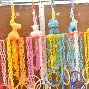 Foraging Bird & Sugar Glider Toys, #702b Mini Mobile, Small Bird Toy, Primate Toy, Marmoset Toy, Exotic Animal Toy, Parrot Toy