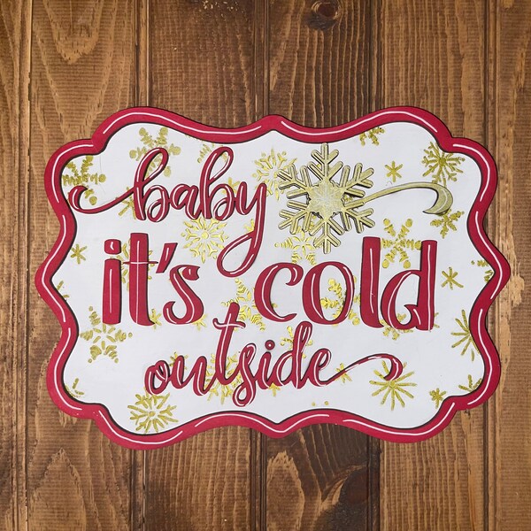 Baby Its Cold Outside Print - Etsy