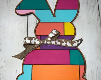 Patchwork Easter Bunny