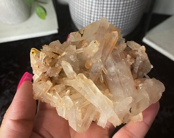 Tibetan Orange Quartz Cluster