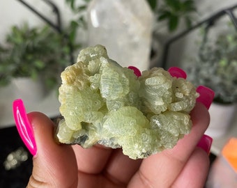 Prehnite Raw Cluster