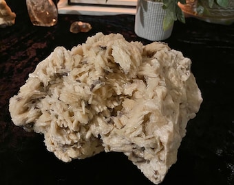 Muscovite Mica with Feldspar Cluster