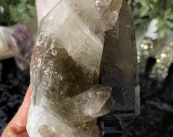 Smoky Lemurian Quartz