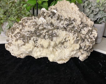 Muscovite Mica on Albite