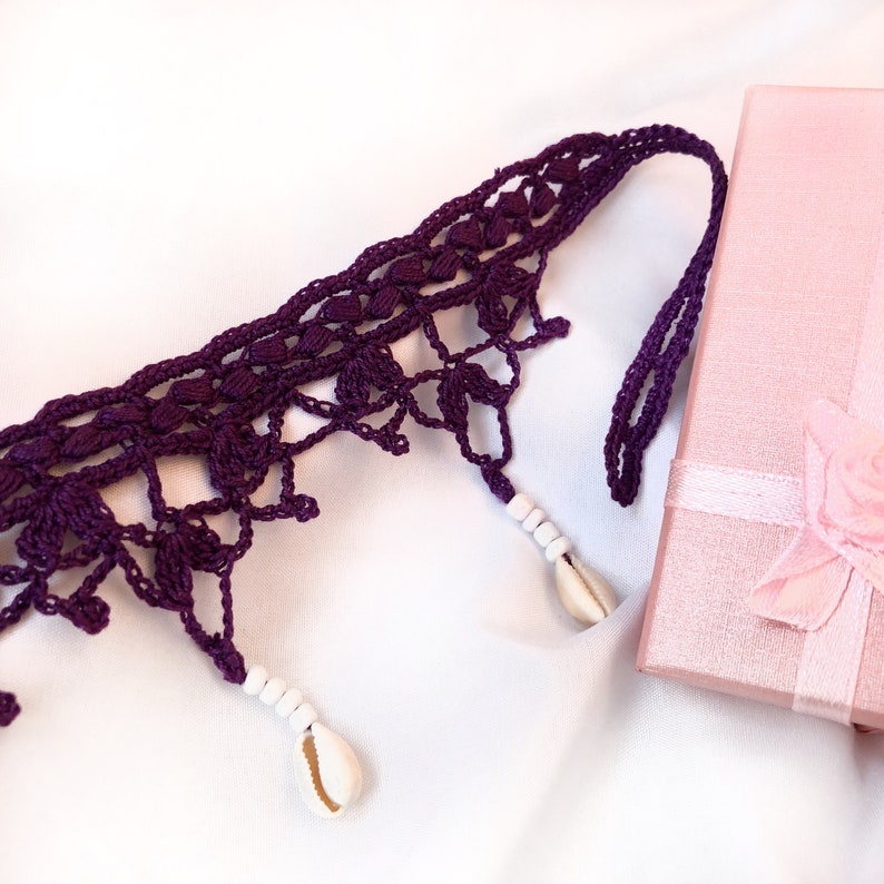 Easy Pattern for Crochet Anklet. Crochet Pattern Gift for Etsy