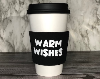 Coffee Sleeve customized | Coffee Holder | Reusable Insulated Coffee Latte Cup Sleeve
