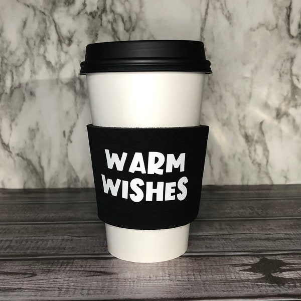 Custom Coffee Sleeves Wedding Etsy