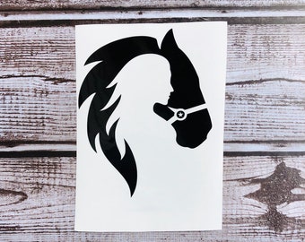 Die Cut Decal for Windows Laptops Trucks Keen Cowgirl with Horse 6 x 3-3/4 Cars Etc. Die Cut Decal for Windows Laptops Trucks Keen Cowgirl with Horse 6 x 3-3/4 Cars Etc.