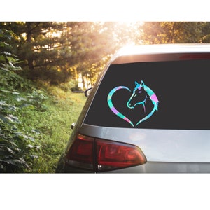 Horse Body Swish Horse Trailer Decals & Stickers | Decal Junky