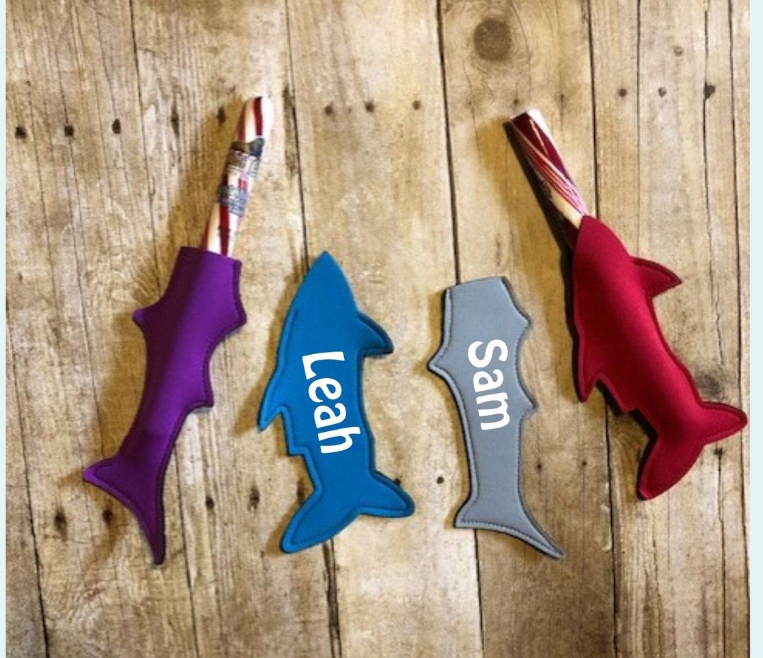Shark Ice Pop Sleeve Alligator Frozen Treat Holder Party Etsy