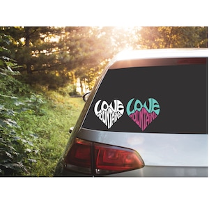 Love Mountains Sticker | Love Mountains Decal | Mountain Climber Decal | Outdoor Sticker | Adventure Decal
