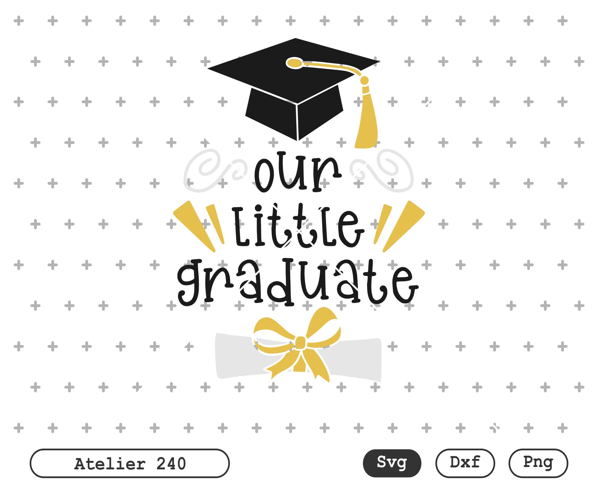 Our Little Graduate Svg Cut File Commercial Free Digital Etsy