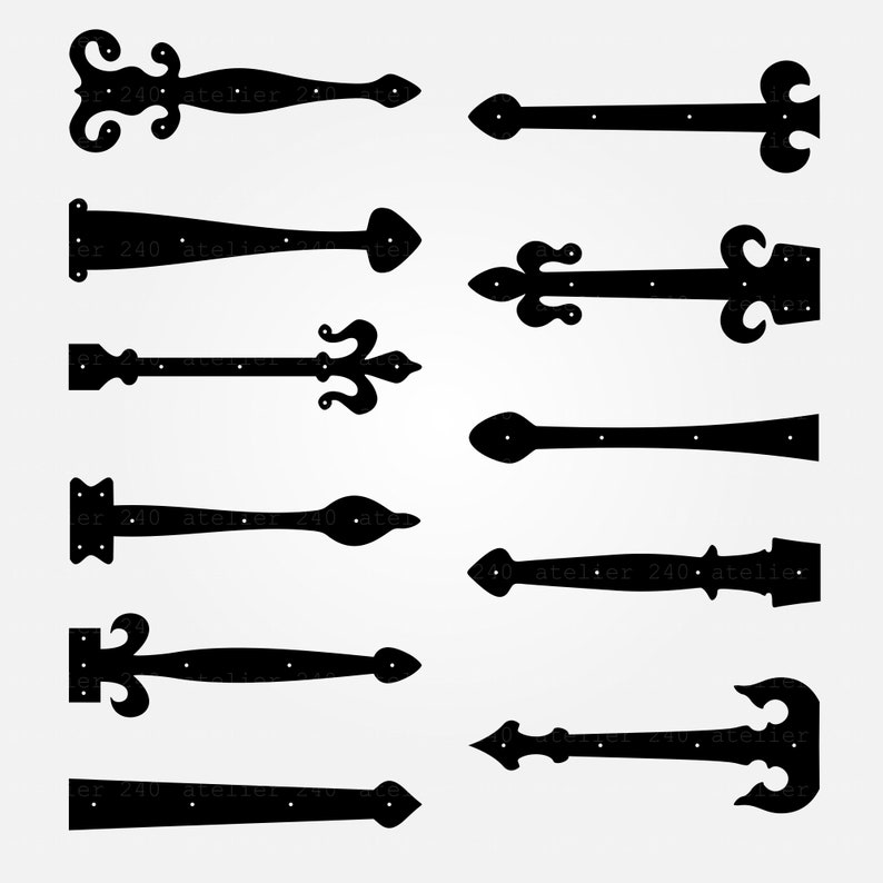 Barn Door Hinges Svg Vintage Hinges Svg Rustic Hinges Etsy