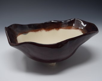 Handmade Ceramic Bonsai Pot / Indoor or Outdoor Planter - for Bonsai, Succulents, Houseplants, Cactus, ect.